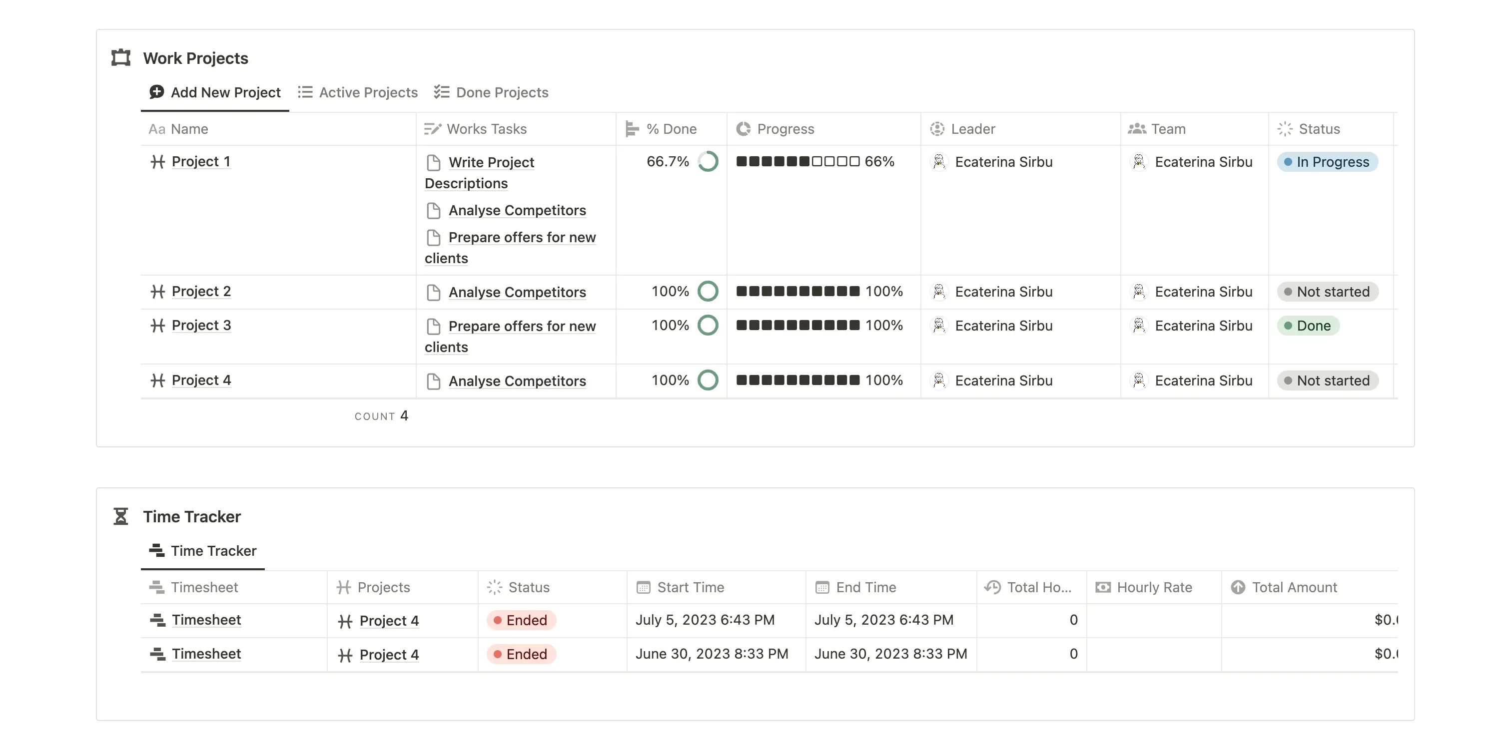 Project management templates 6